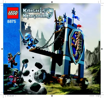 Manual Knights Kingdom Königlicher Belagerungsturm - 1