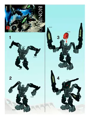 Atakus - LEGO Bionicle set 8972