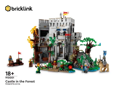 Manual BrickLink Designer Program Castle in the Forest - 1