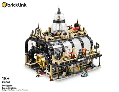 LEGO BrickLink Designer Program Studgate Train Station
