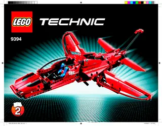 LEGO Technic Display Team Jet • Set 42044 • SetDB