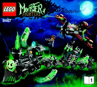 Lego monster fighters ghost hot sale train