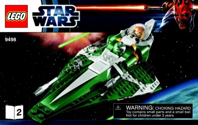 Manual Star Wars™ Saesee Tiins Jedi Starfighter - 2