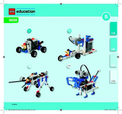 Lego Education 9686 Science and Technology Set. Ages 8+ Complete