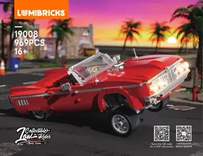 Anleitung Lumibricks Lowrider L9093 Titelseite - 1