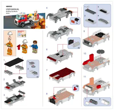 Qman Light Attack Vehicle • Set 2802 • SetDB