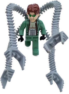 LEGO Spider-Man Dr. Octopus Otto Octavius / Doc Ock with Grabber Arms  (Junior-fig