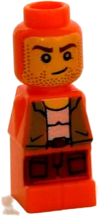 Microfigure Ramses Return Adventurer Orange minifigure