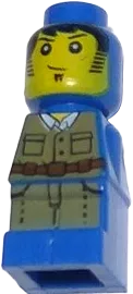 Microfigure Ramses Return Adventurer Blue minifigure