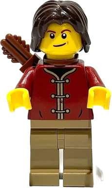 Castle in the Forest Archer - Male minifigure