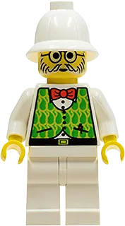 Dr. Kilroy - Green Vest, White Legs minifigure