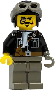 Lord Sam Sinister - Aviator Cap and Goggles minifigure