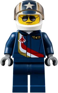 Jet Pilot Male minifigure