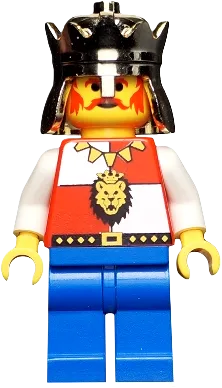 Royal Knights - King, with Blue Legs without Cape and Plume minifigure
