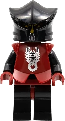 Knights Kingdom II - Shadow Knight Vladek, Dark Red Armor minifigure