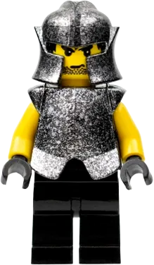 Knights Kingdom II - Rogue Knight 6 (Black Legs, Speckle Breastplate, Speckle Cheek Protector Helmet) minifigure