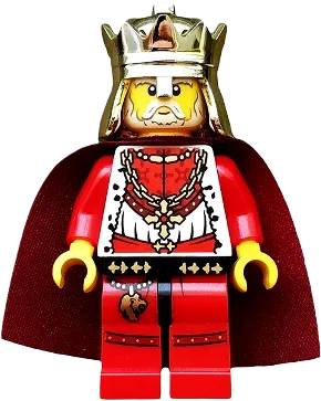 Lego king best sale minifigure