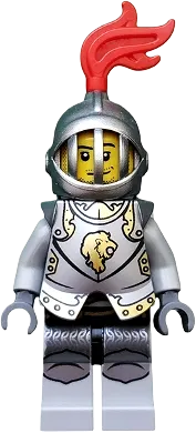 Lion Knight Armor - Lion Head, Helmet with Fixed Grille minifigure