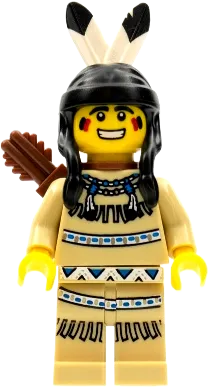 Tribal Hunter - Series 1 (Minifigure Only without Stand and Accessories) minifigure