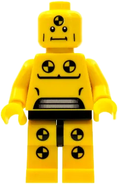 Demolition Dummy - Series 1 (Minifigure Only without Stand and Accessories) minifigure