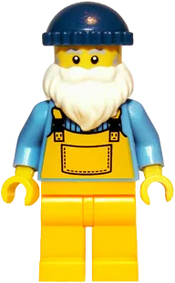 Lego fisherman online minifigure