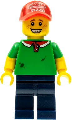 LEGO Minifigures Pizza Delivery Guy Series 12 Minifigure Only