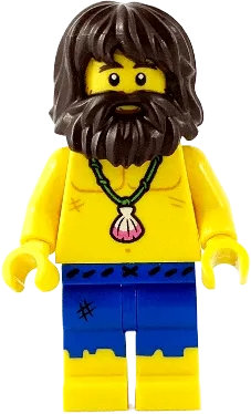 Shipwreck Survivor - Series 21 (Minifigure Only without Stand and Accessories) minifigure