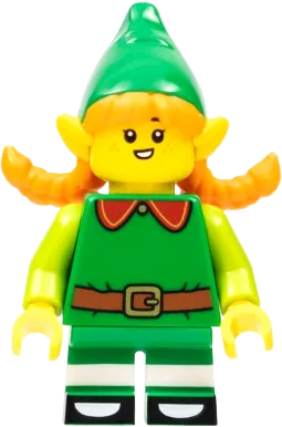Holiday Elf - Series 23 (Minifigure Only without Stand and Accessories) minifigure