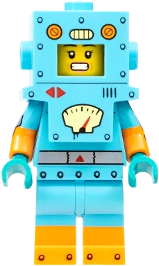 Cardboard Robot - Series 23 (Minifigure Only without Stand and Accessories) minifigure