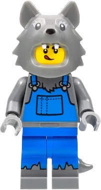 Wolf Costume - Series 23 (Minifigure Only without Stand and Accessories) minifigure