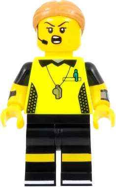 Football Referee - Series 24 (Minifigure Only without Stand and Accessories) minifigure