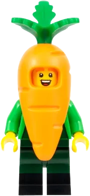 Carrot Mascot - Series 24 (Minifigure Only without Stand and Accessories) minifigure