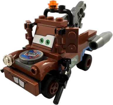 Tow Mater - Sticker, Side Engines minifigure