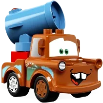 LEGO Duplo Tow Mater Cannon Minifig crs045 SetDB