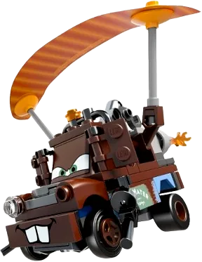 Tow Mater - Parachute minifigure