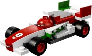 LEGO Cars Francesco Bernoulli Squinting Eyes