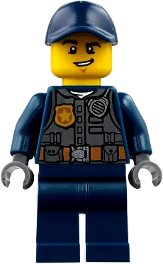 LEGO City Chase McCain Dark Blue Uniform Minifig cty0780