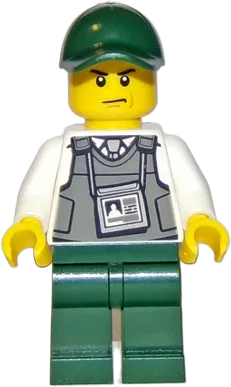 Armored Truck Driver minifigure