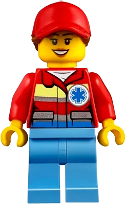 Helicopter Medic - Female minifigure