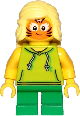 Green 2024 lego cat