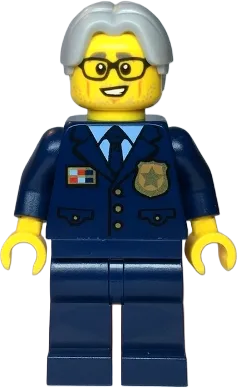 Police Chief - Wheeler minifigure