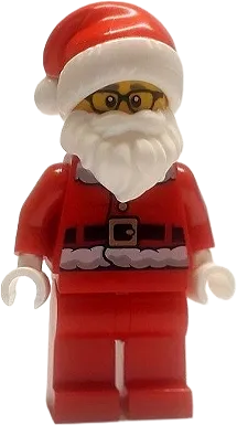 Police Chief - Wheeler, Santa Disguise minifigure