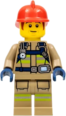 Firefighter Bob - out Air Tanks minifigure