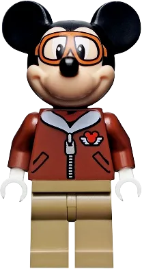 Mickey Mouse - Pilot minifigure