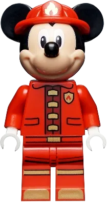 Mickey Mouse - Fire Fighter minifigure