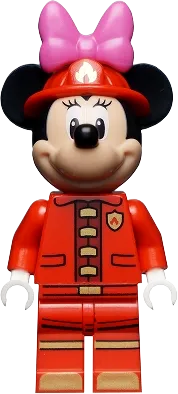 Minnie Mouse - Fire Fighter minifigure