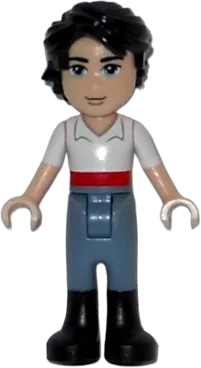 Prince Eric - White Shirt with Short Sleeves minifigure
