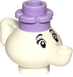 Mrs. Potts - Lavender Flower minifigure