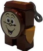 Cogsworth - Printed Face, Winder Key minifigure