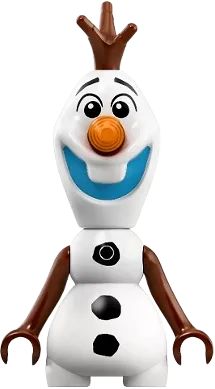 Olaf - Mini Doll Body, Medium Blue Mouth minifigure